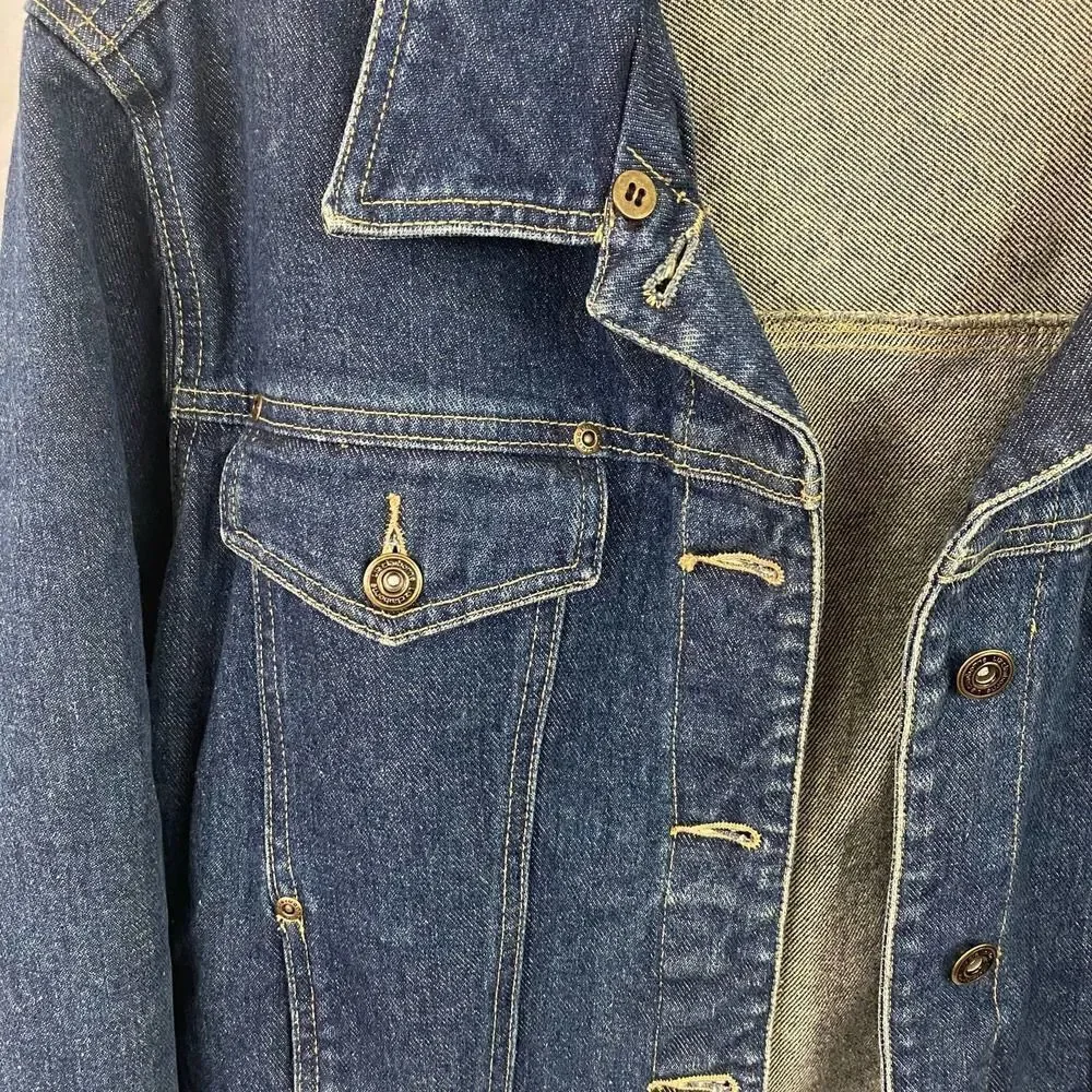 Liz Claiborne Jean Denim Jacket Size Medium